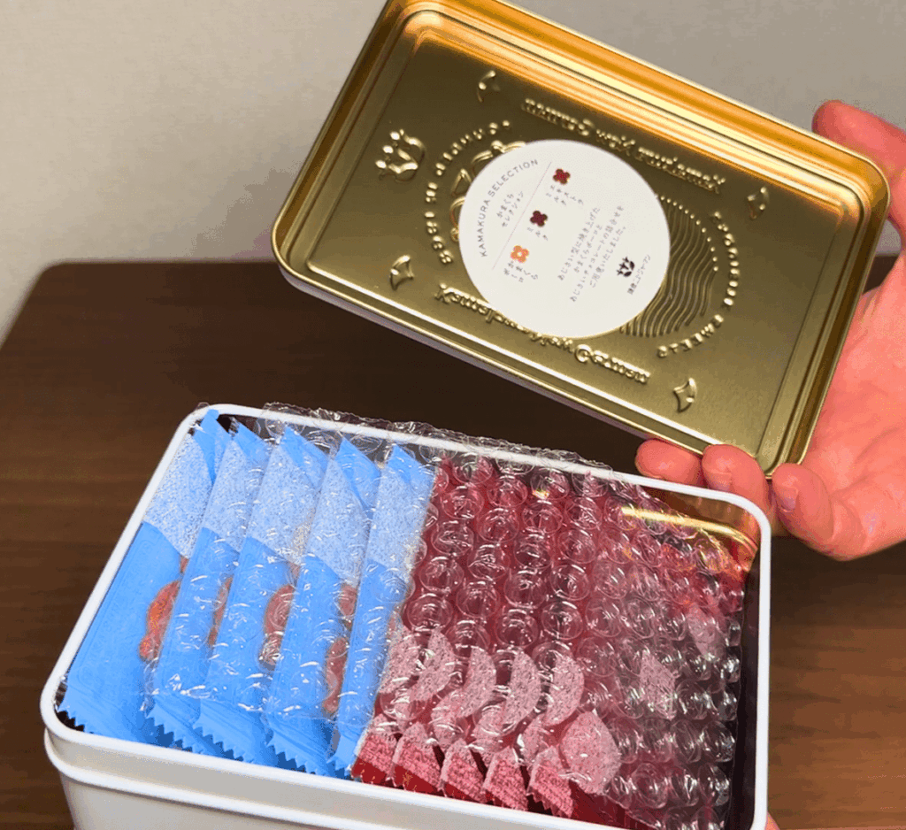 かまくらセレクション(鎌倉ニュージャーマン)を開封した所