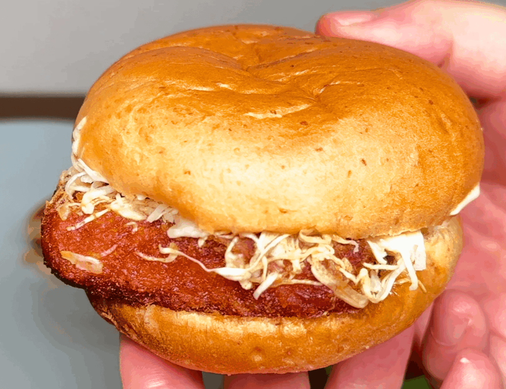 ケンタッキーの和風チキンカツバーガー